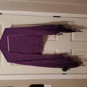 Purple scarf
